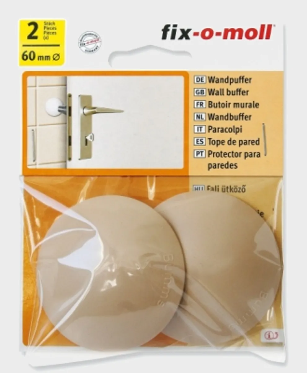 Veggbeskytter Beige 60mm (2 stk)